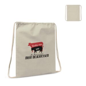 Kordelzugbeutel baumwolle OEKO-TEX® 140g/m2 35x45cm