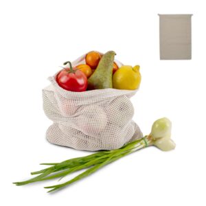 Wiederverwendbare Lebensmitteltasche OEKO-TEX® Baumwolle 30x40cm