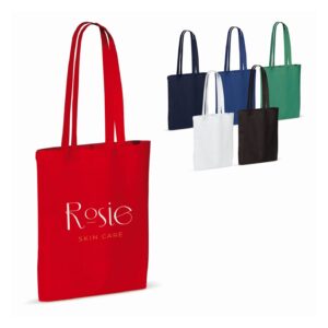 Tasche aus recycelter Baumwolle 140g/m2 38x42cm
