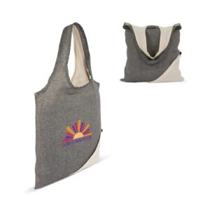 Einkaufstasche Recycelte Baumwolle OEKO-TEX® 140g/m2 38x42cm