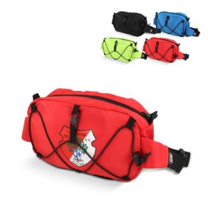 Umhängetasche aus R-PET mit Kordelzug