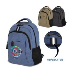Rucksack Harper aus recyceltem Baumwoll-Canvas