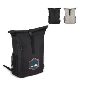 R-PET 600D Rolltop Fahrrad-Rucksack 20L