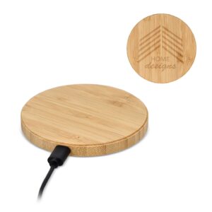 Wireless Ladepad Bambus 15W