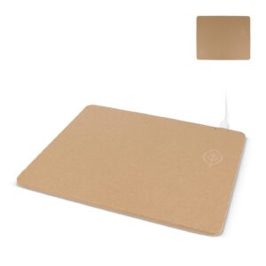 Mousepad mit kabellosem Ladegerät aus Recyclingpapier