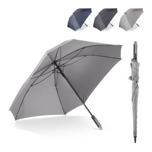 Luxus 27” quadratischer Regenschirm mit automatischer Öffnung