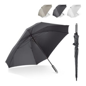 Luxus 27” quadratischer Regenschirm mit Hülle