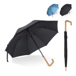 23” Regenschirm aus R-PET-Material mit Automatiköffnung
