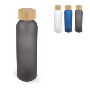 Wasserflasche Glas & Bambus 500ml