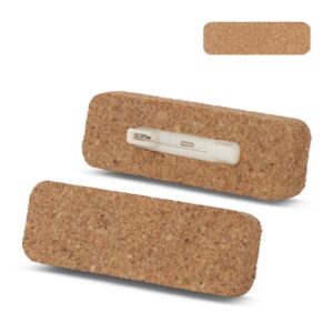 Namensschild Kork mit Anstecknadel